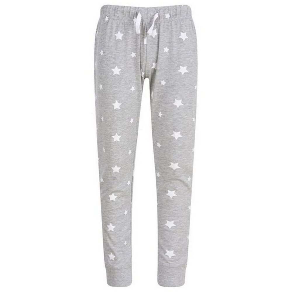 SF Childrens/Kids Lounge Pants / Heather Grey/White